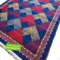 گلیم فرش ماشینی طرح جدید آبرنگی4متری150در225سانتیمتر