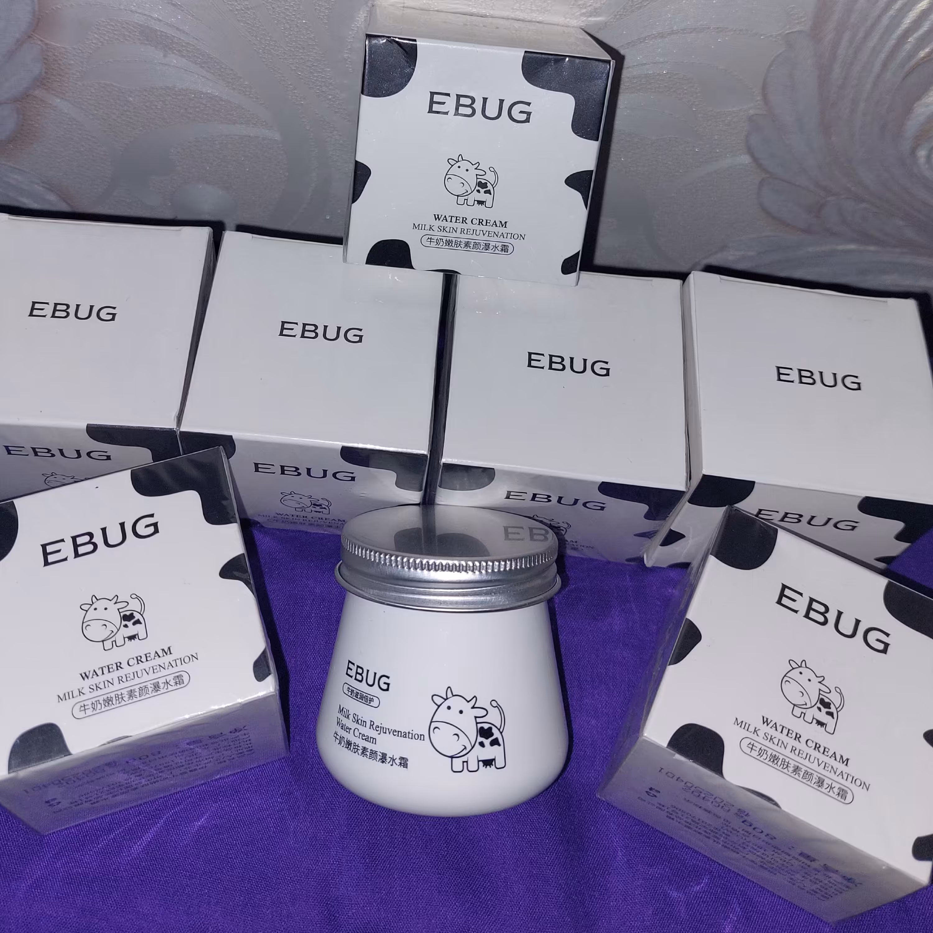 کرم شیر گاو سفید رنگ 80 گرمی ایباگ