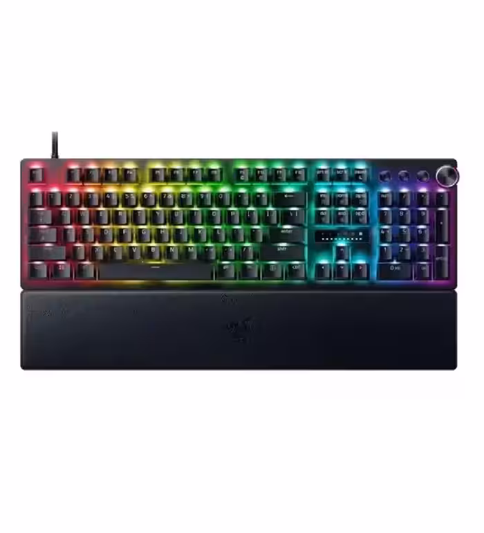 کیبورد با سیم گیمینگ ریزر مدل Huntsman V3 Pro