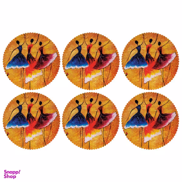 زیربشقابی مدل U2-42041 بسته 6 عددی