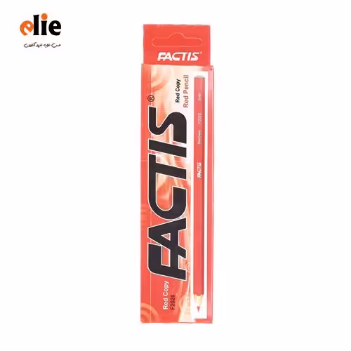 مداد قرمز فکتیس بسته 12 عددی
