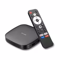 خرید و قیمت اندروید باکس پرودو Porodo TV Box Video Streaming PD-ANDTVB-BK - کی ام کالا
