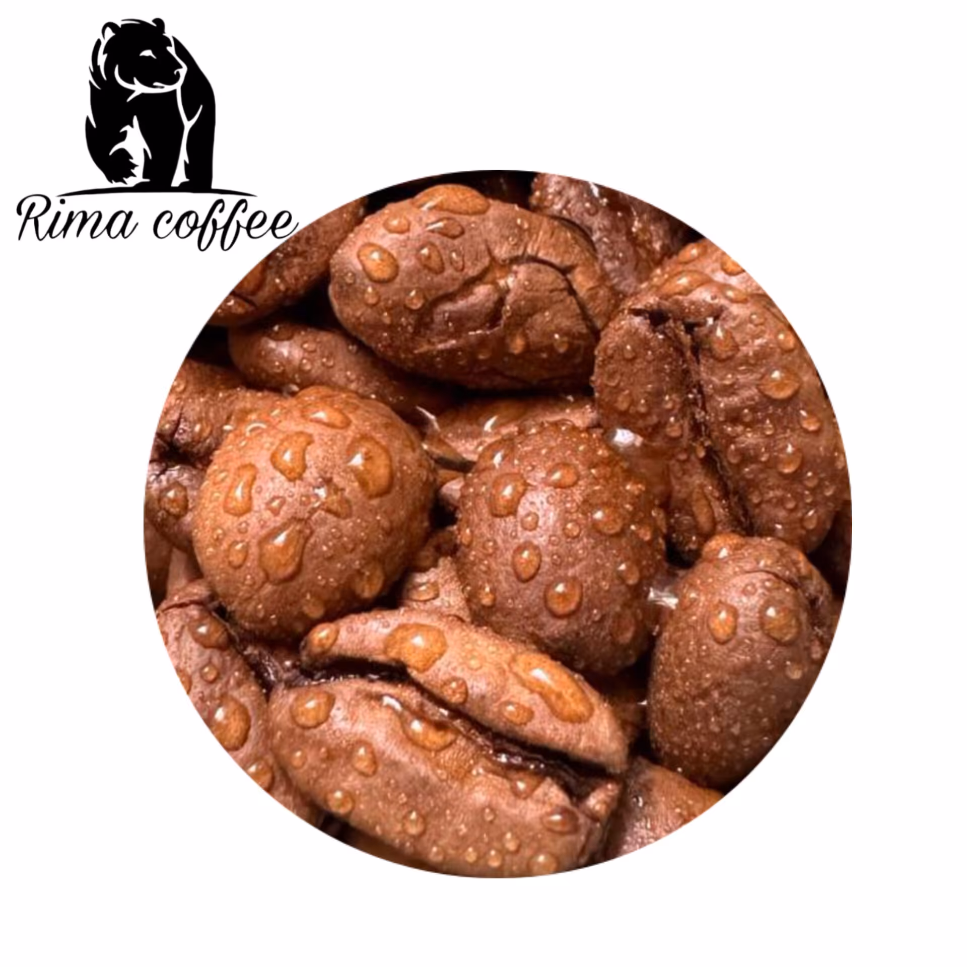 قهوه 100 درصد عربیکا اعلا 1000 گرمی) Rima coffee ریما عمده فروش قهوه و ماگ