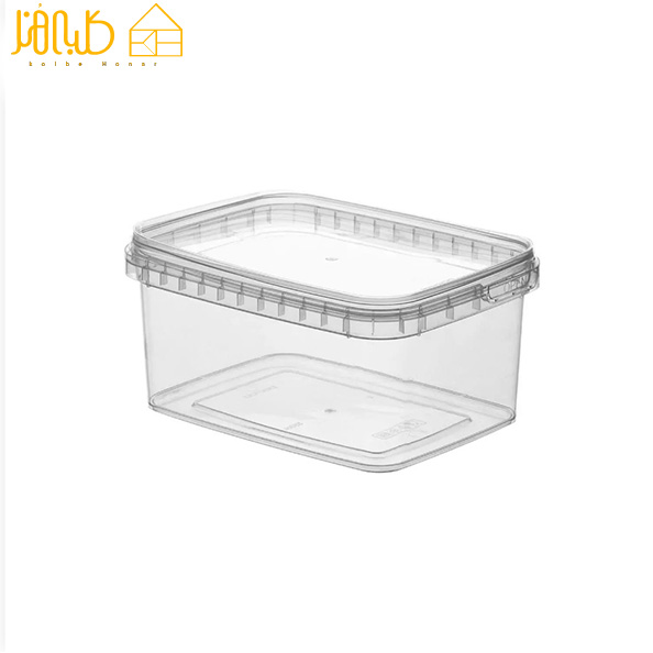 ظرف فریزری 550cc مستطیل