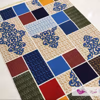 گلیم ماشینی 6 متری طرح لاجوردی