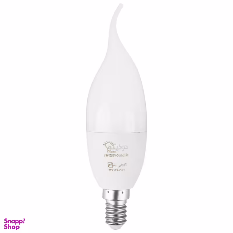 لامپ ال ای دی 7 وات دونیکو (Doniko) مدل اشکی E14 رنگ مهتابی