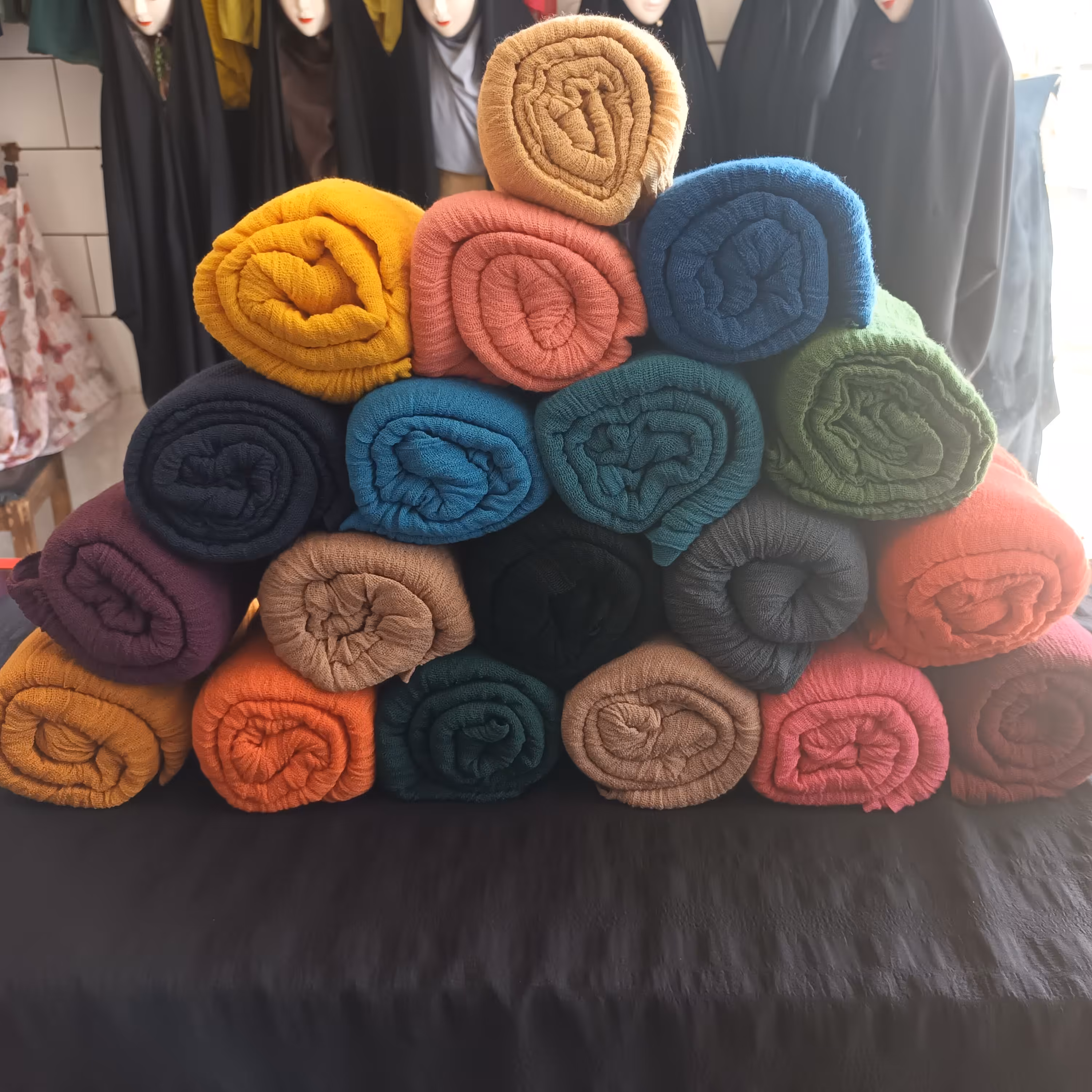 شال الیاف طبیعی تراکم بالا 