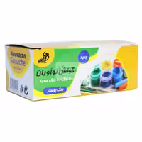گواش 6 1 رنگ جعبه مقوایی نوآورانnoavaran 6 1 colours poster color