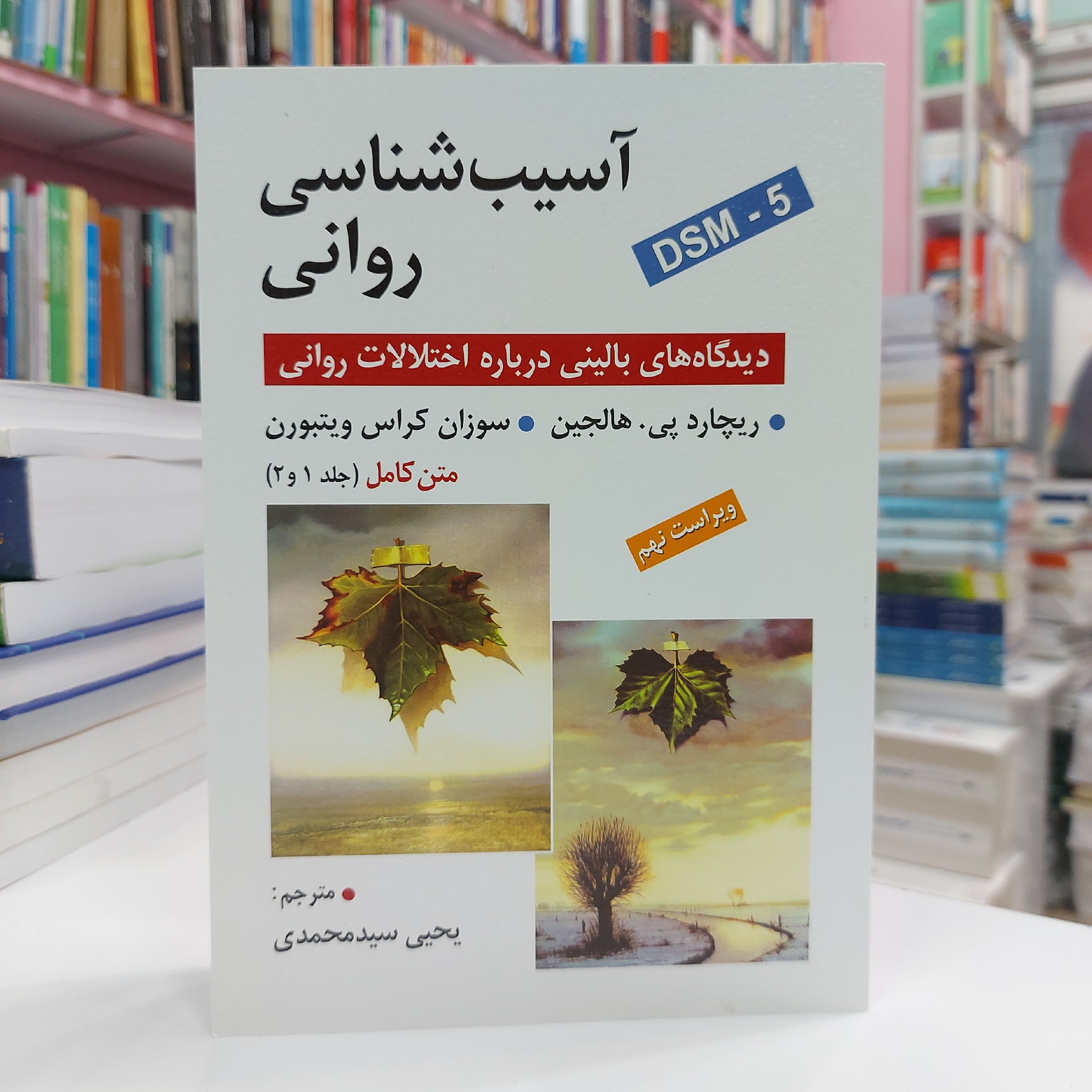 کتاب آسیب شناسی روانی هالجین دیدگاه هایی بالینی درباره اختلالات روانی ویراست نهم جلد 1 و2 متن کامل