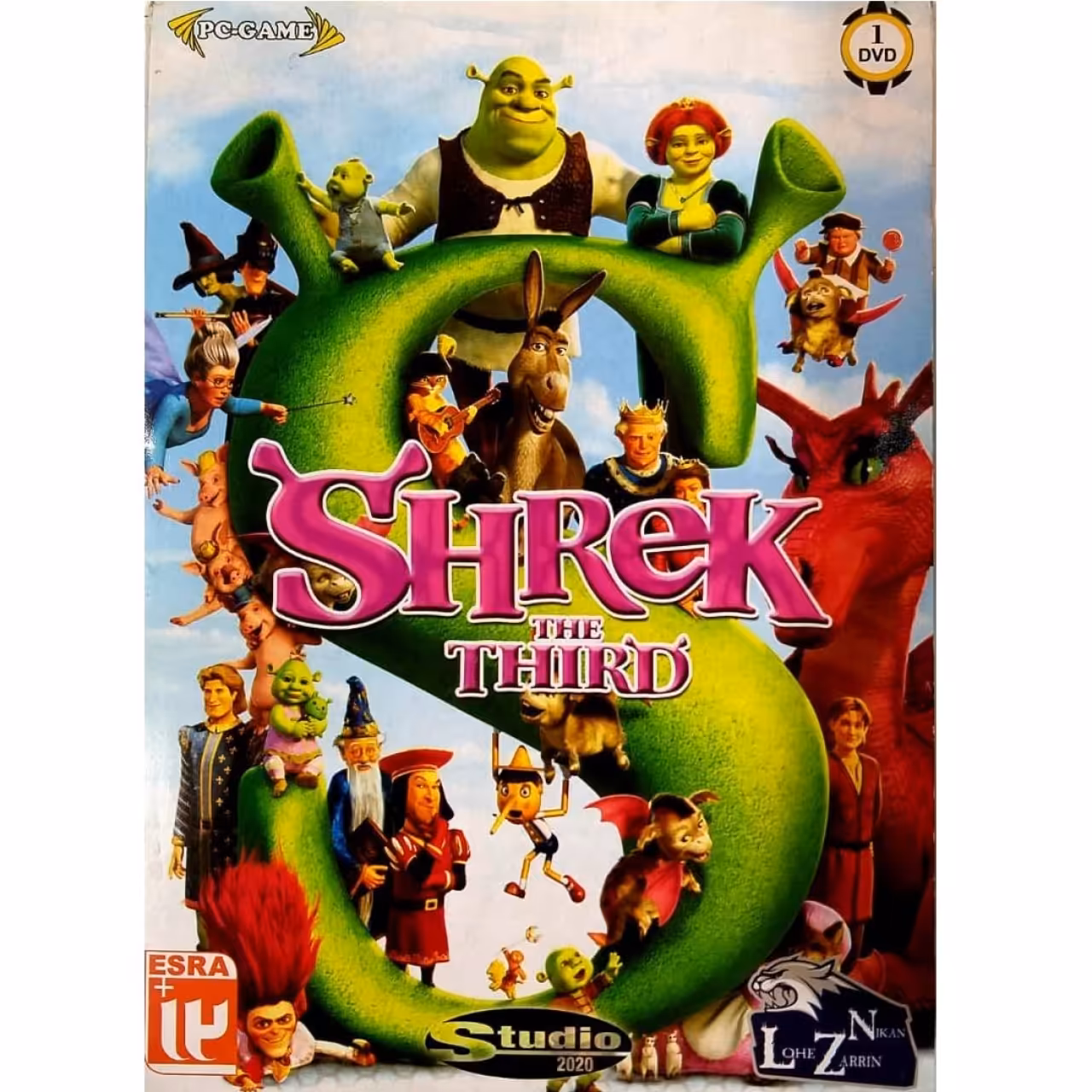 بازی SHREK THE THIRD مخصوص PC