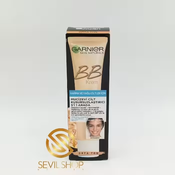 خرید بی بی کرم گارنیر رنگ وسط (مناسب پوست خشک) 40 میل