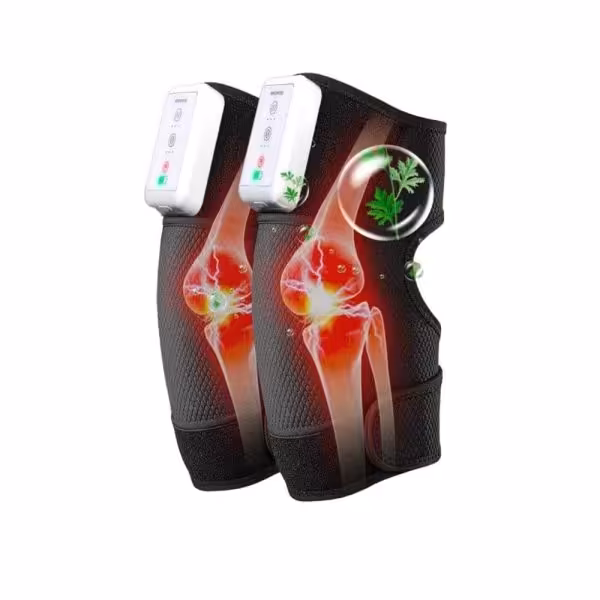 خرید و قیمت ماساژور زانو با کمپرس گرم و کنترل لمسی هوشمند - کی ام کالا