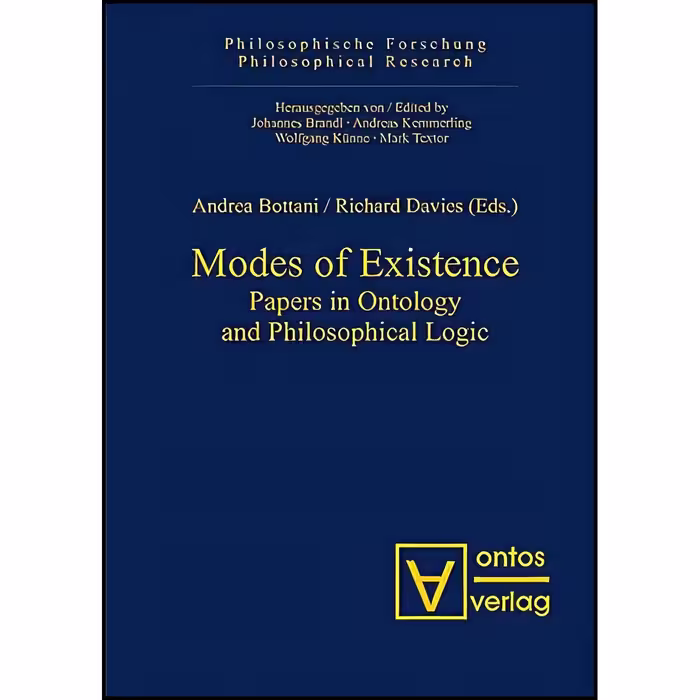 کتاب زبان اصلی Modes of Existence اثر Andrea Bottani and Richard Davies