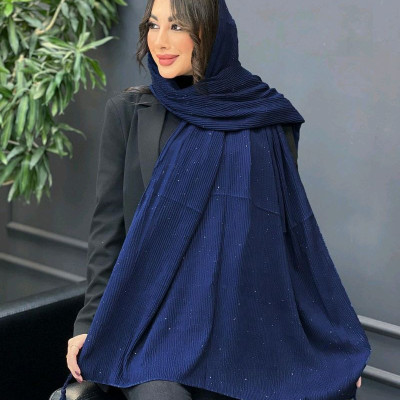 شال پلیسه برشکامنگوله دار وشاین دار مجلسی