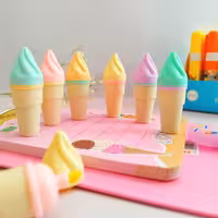 هایلایتر‌ بستنی قیفی