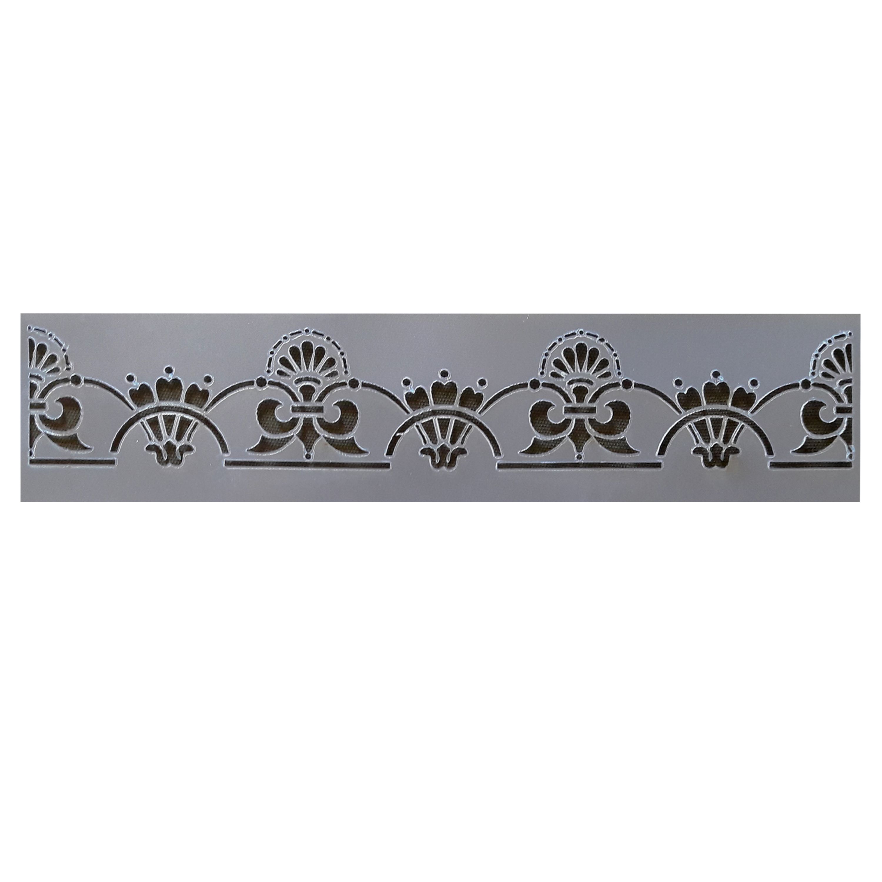 شابلون استنسیل طرح گیپور ابعاد 29در 7 CM