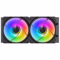 خنک کننده آبی پردازنده گیم مکس مدل IceBurg 240 Infinity Black