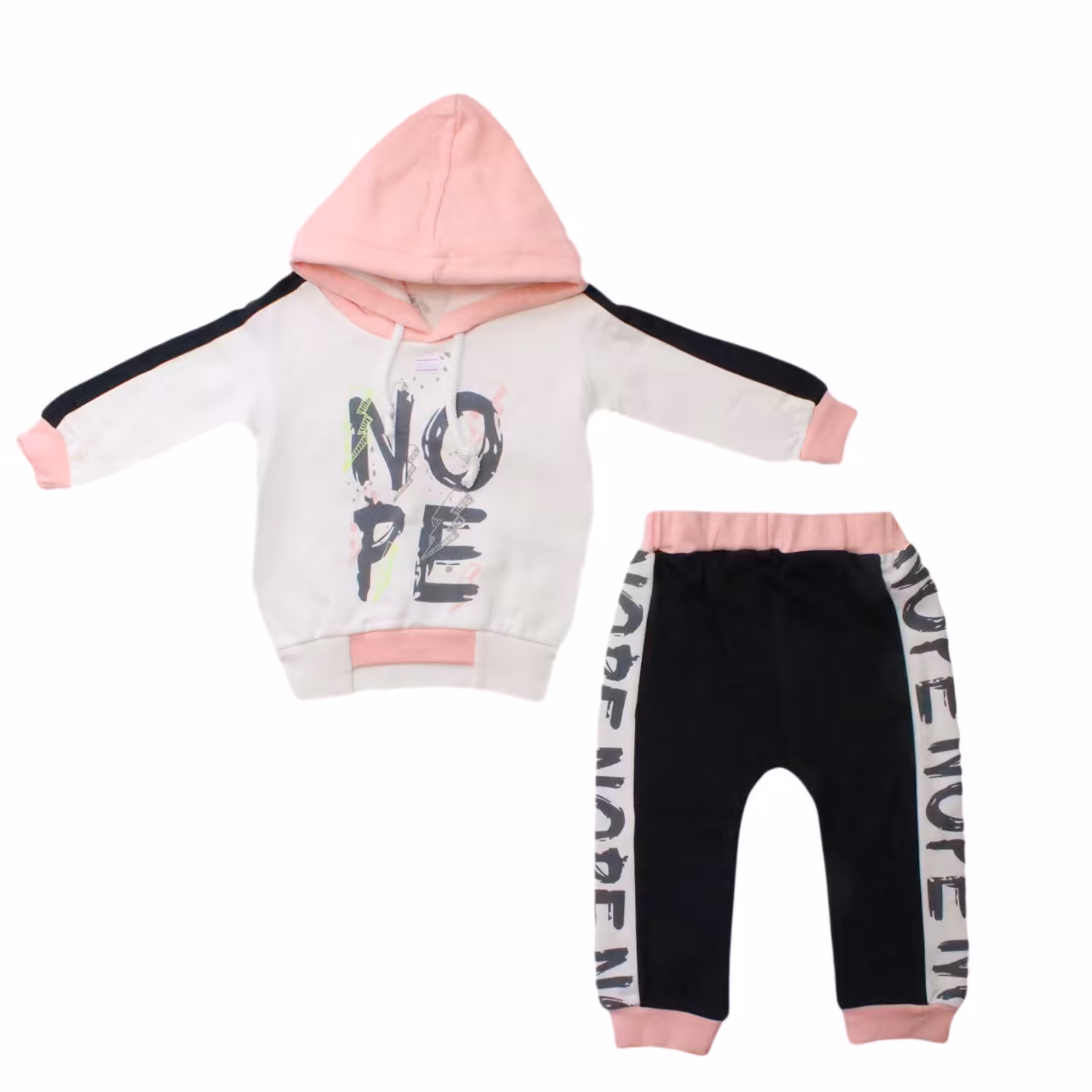 هودی شلوار بسیار شیک و فانتزی بچهگانه 