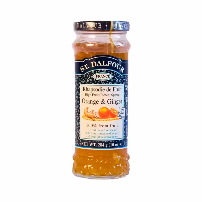 مارمالاد ( مربا ) رژیمی پرتقال و زنجبیل 280 گرم دالفور - st.dalfour