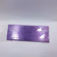 نی کاغذی بنفش پاپسیکل