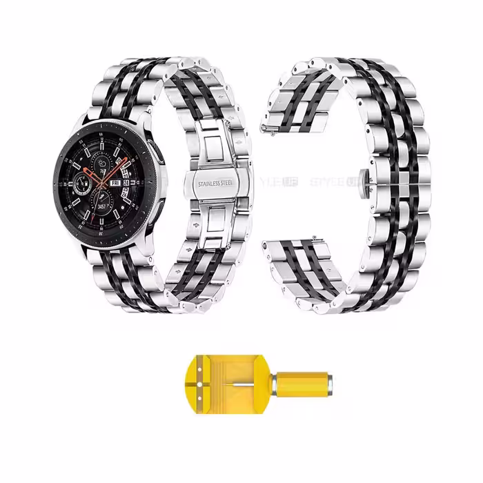 بند ساعت هوشمند سامسونگ Galaxy Watch 46mm مدل استیل Rolex