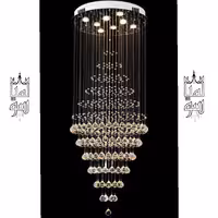 لوستر رندومی  سقفی قطر 60 سانت  همراه با لامپ(پس کرایه )