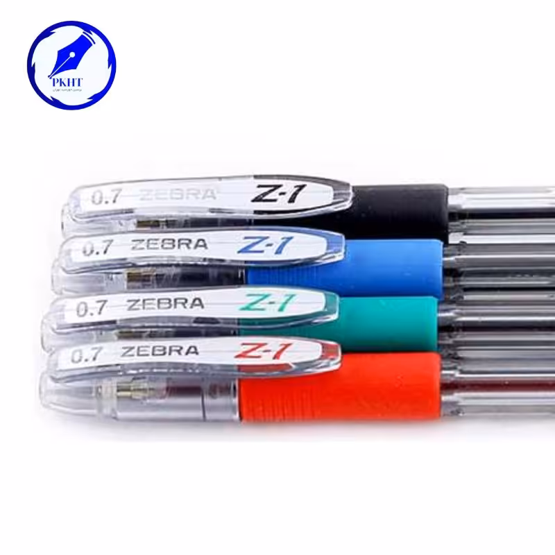 خودکار 0.7 میلی متری زبرا (مدل Z-1 ) 6عددی رنگ جور