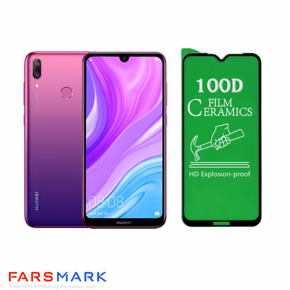 گلس سرامیکی گوشی هوآوی Huawei Y7 2019
