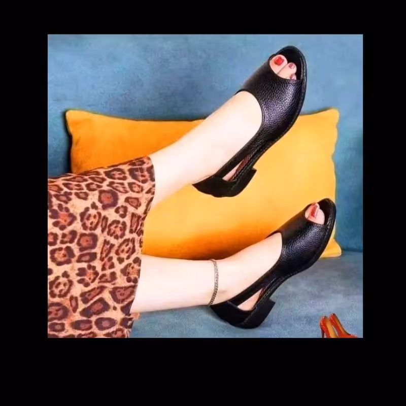 صندل زنانه مشکی