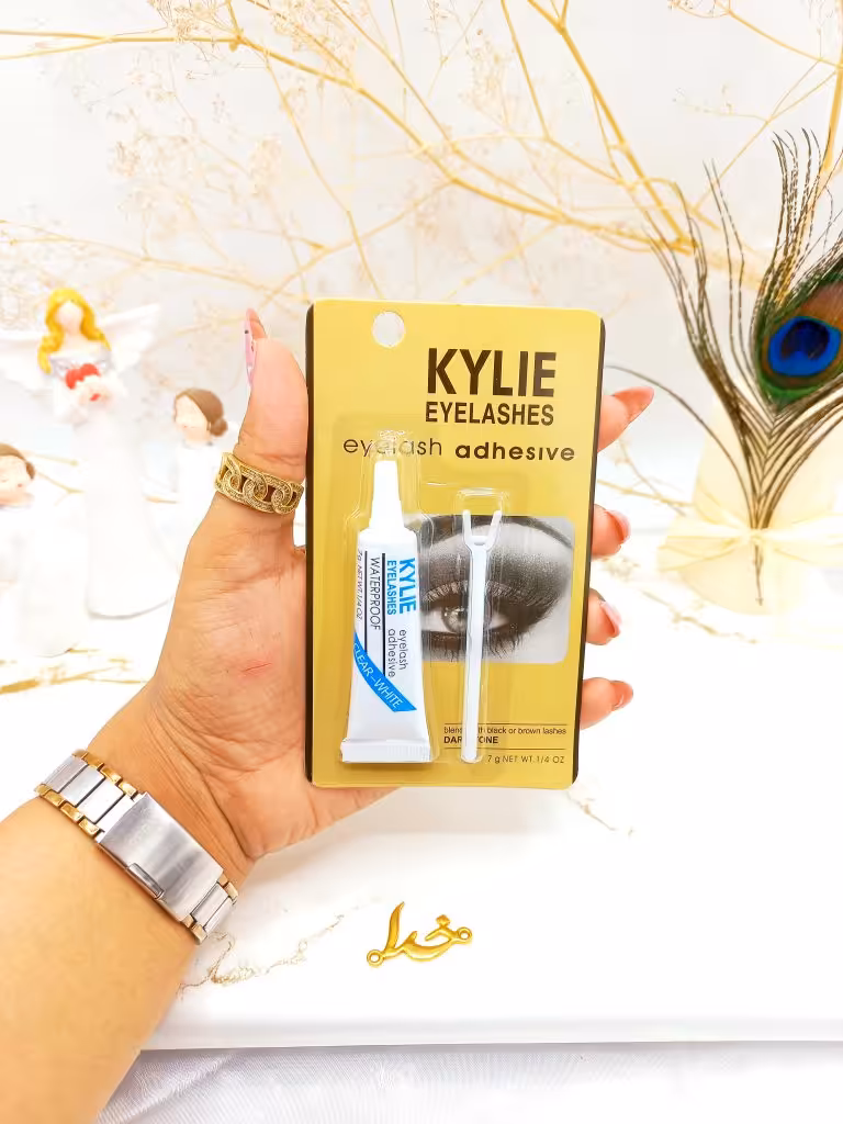 چسپ مژه کایلی KYLIE همراه با قاشقک کد EY817 | پخش عمده