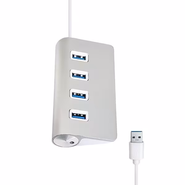 هاب فلزی آداپتورخور4 پورت USB3.0 مدل1057