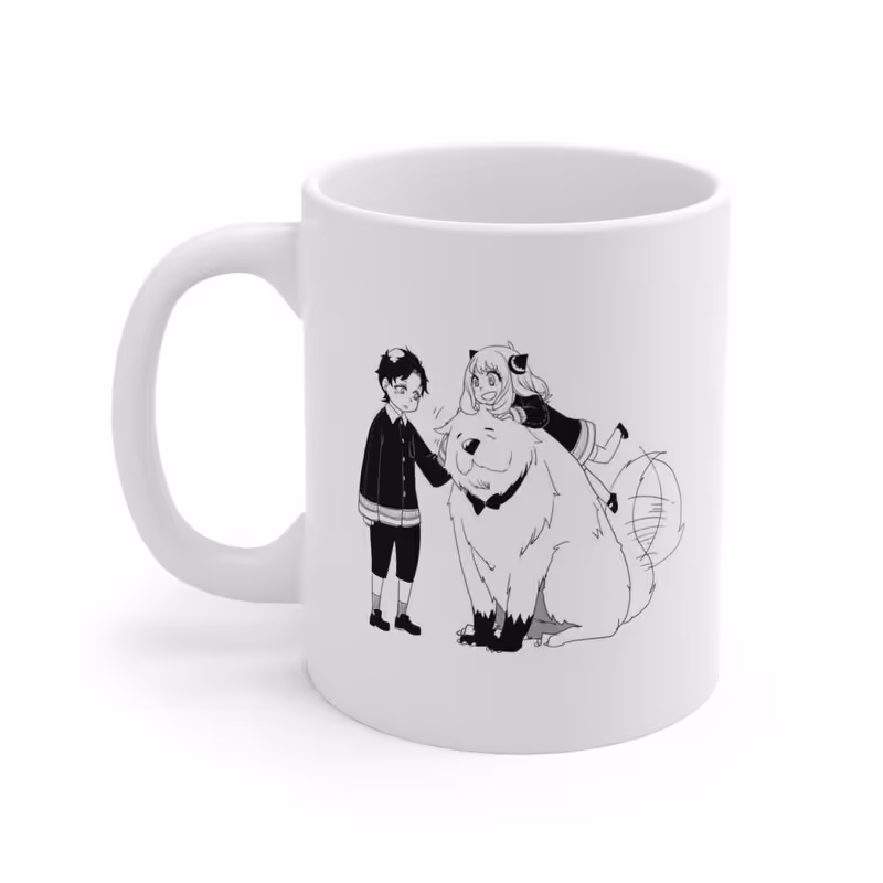 ماگ طرح انیمه خانواده جاسوس Spy x Family مدل NM2081