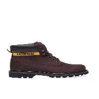 چکمه و بوت چند رنگ مردانه Nubuck شکلاتی 015M100031 اورجینال Cat