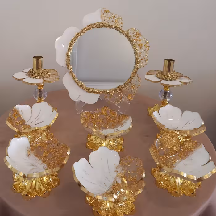 هفت سین رزین در  رنگ و طرح مختلف