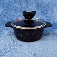 قابلمه سایز 16 گرانیتی پیلو PILAU  مشکی با ضمانت 24 ماهه