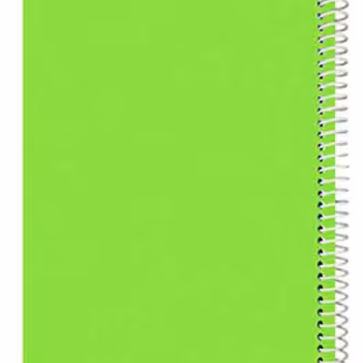 دفتر 100 برگ تک خط فنری جلد طلقی رنگی یاس بهشت آساناپخش 