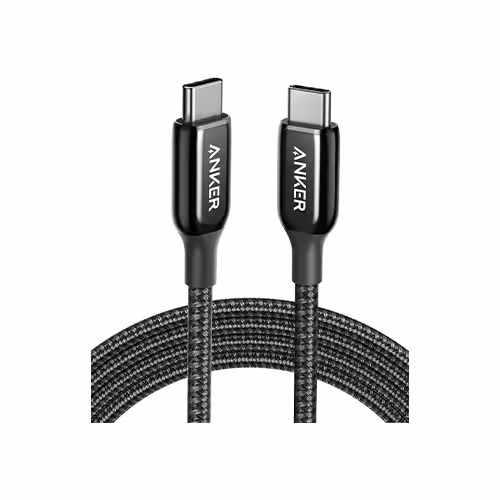 کابل 90 سانتی‌متری دو سر USB Type-C انکر Powerline  III A8862