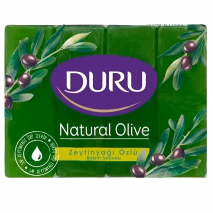 صابون حمام بدن لایه بردار حاوی زیتون اصلی بسته 4 عددی 