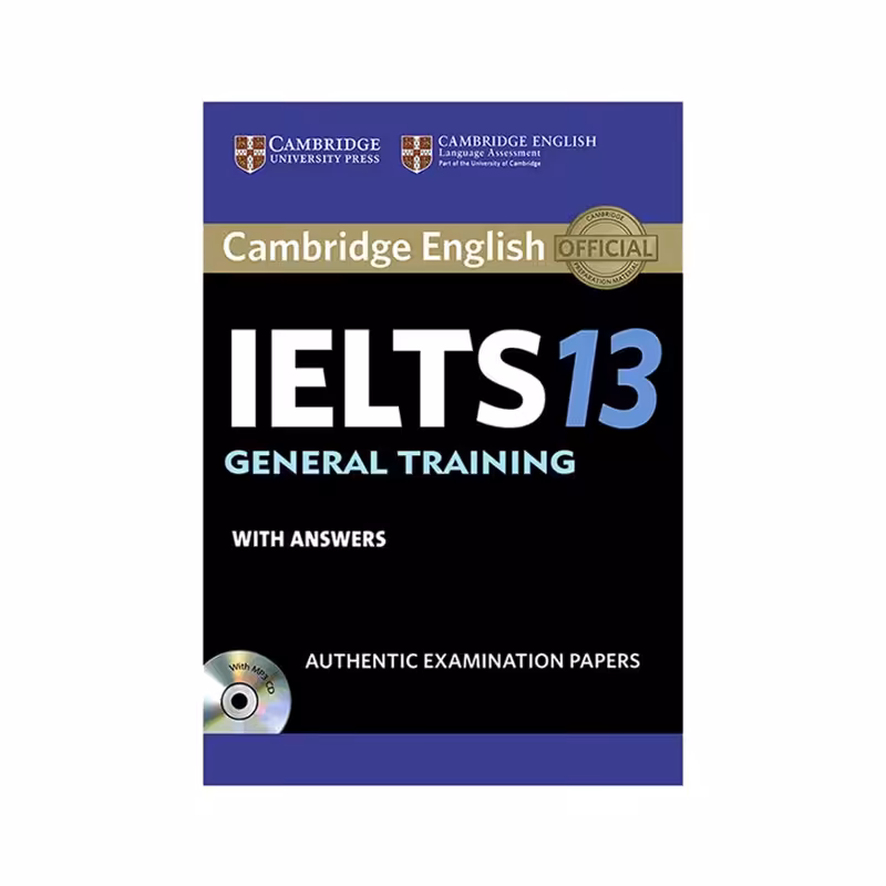 کتاب زبان آیلتس کمبریج 13 جنرال  Ielts cambridge 13 general