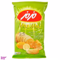 چیپس لیمویی مزمز وزن ۶۰ گرم