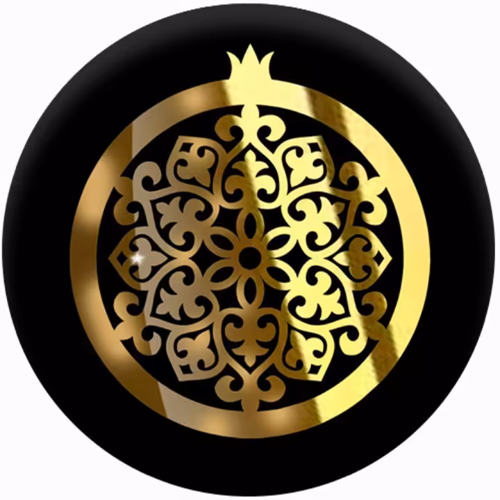 زیرلیوانی،مولتی استایل، در دورنگ طلایی و نقره ای،بسته 4تایی،ابعاد 12 سانت