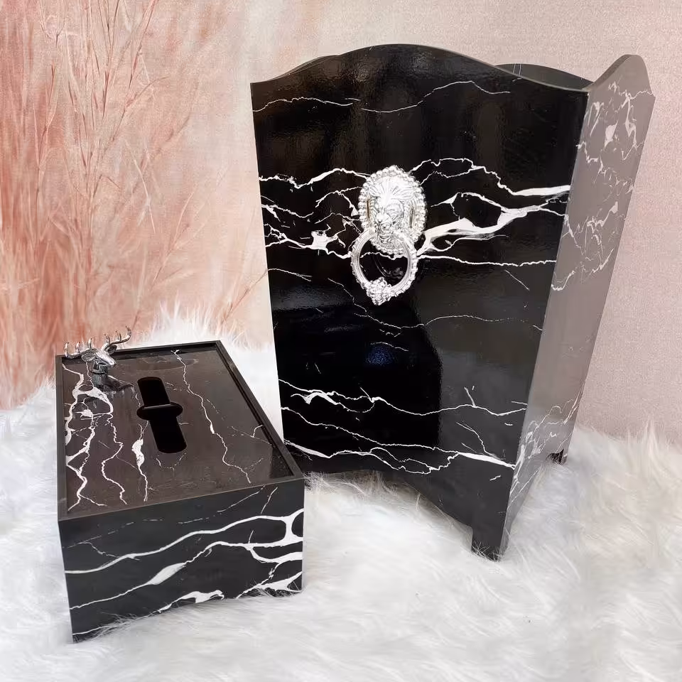  سطل و دستمال طرح سنگی
🔱جنس کالا:ام دی اف🔱رنگ: مشکی. سفید. طوسی. گرانیت هزینه ارسال به عهده مشتری وپسکرایه
