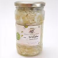 ساورکرات (کلم ترش) تخمیری مَهسو 600 گرمی فاقد سرکه و هرگونه مواد شیمیایی