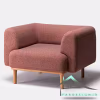 مبل راحتی کاپر تک نفره کد 4