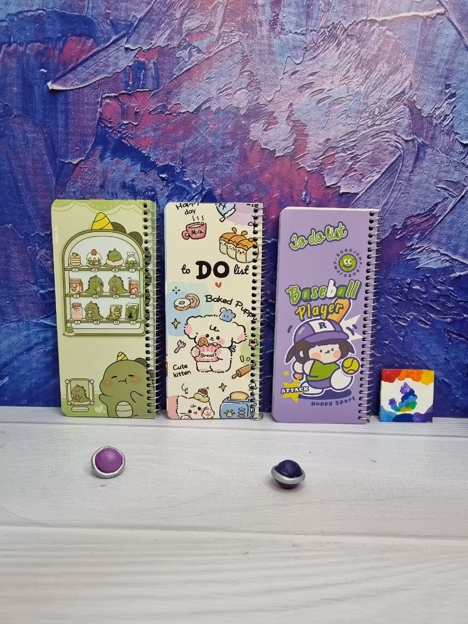 دفترچه تودولیست طرح دایناسور انیمه عروسکی