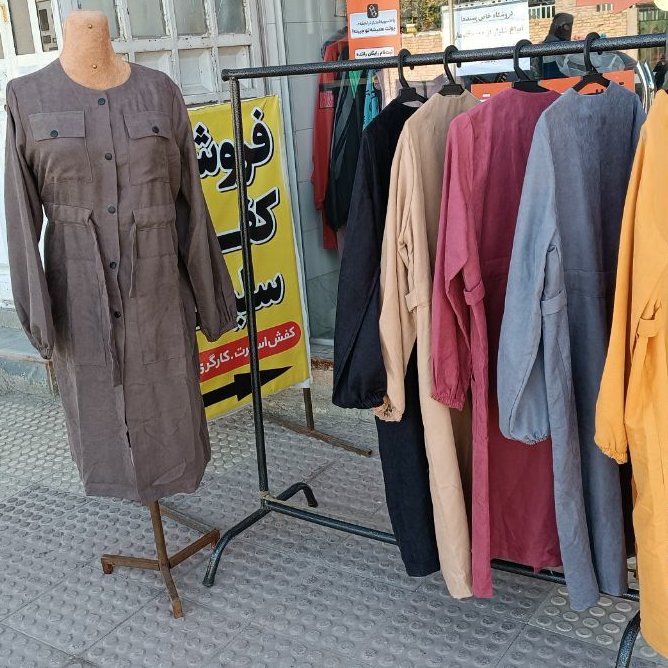 مانتو دانشجویی میکرو ..مناسب سایز 38تا46