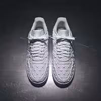 کفش کتانی نایک ایرمکس طرح ستاره سفید