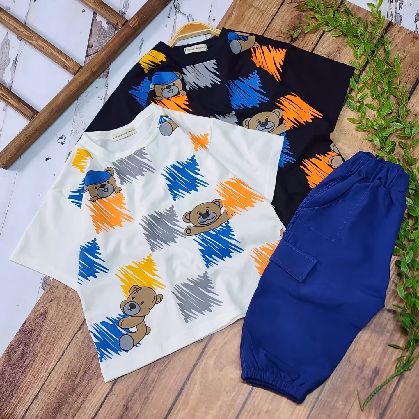 تیشرت شلوارک بچگانه اسپرت