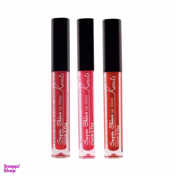 رژ لب مایع کنویس (Kenvis) مدل A3 شماره 23 مجموعه 3 عددی