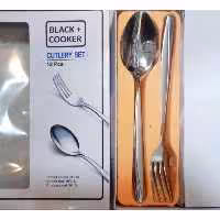 سرویس 12 پارچه قاشق چنگال برند بلک کوکر